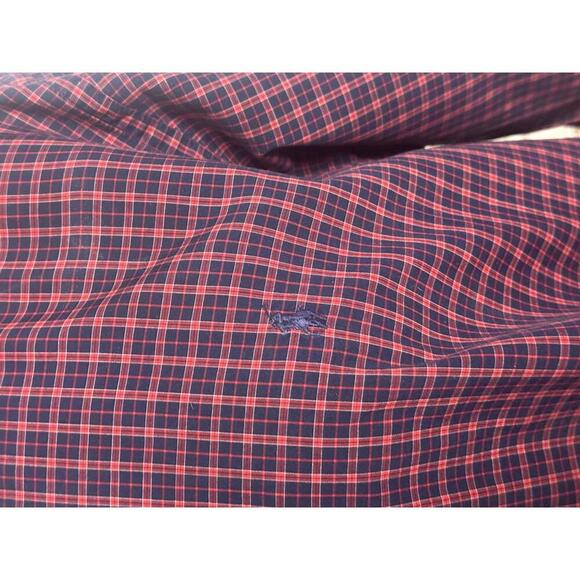 Ralph Lauren Blake classic red/navy cotton long sleeve button-down shirt Size M - Picture 3 of 7